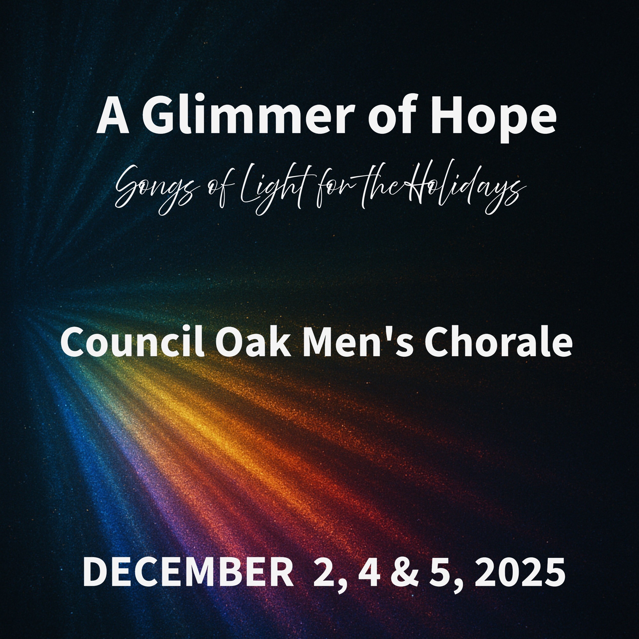 A Glimmer of Hope - December 4, 2025 - 8pm - logo